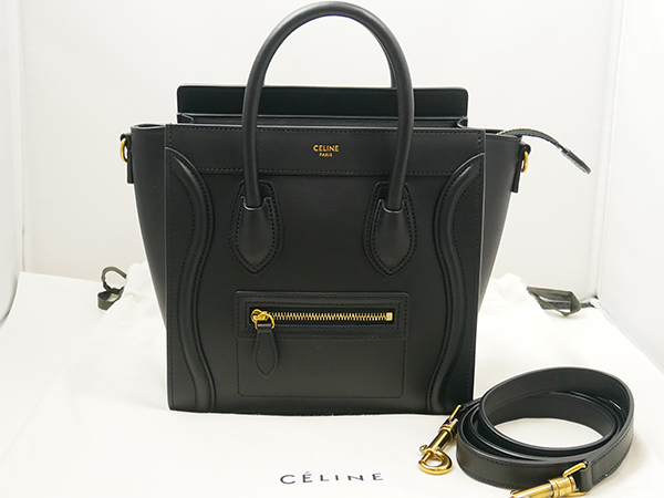 CELINE ハンドバッグ ラゲージ ナノショッパー