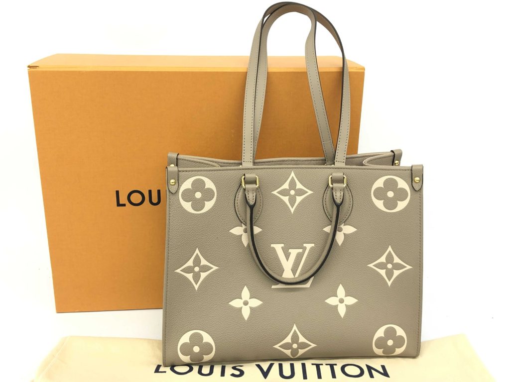 LOUIS VUITTON オンザゴーMM アンプラント バイカラー